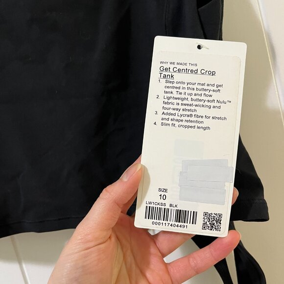 Lululemon Get Centred Crop Tank - Picture 3 of 5